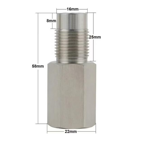 Coocoe Universal Stainless Steel Filter Auto Adapter