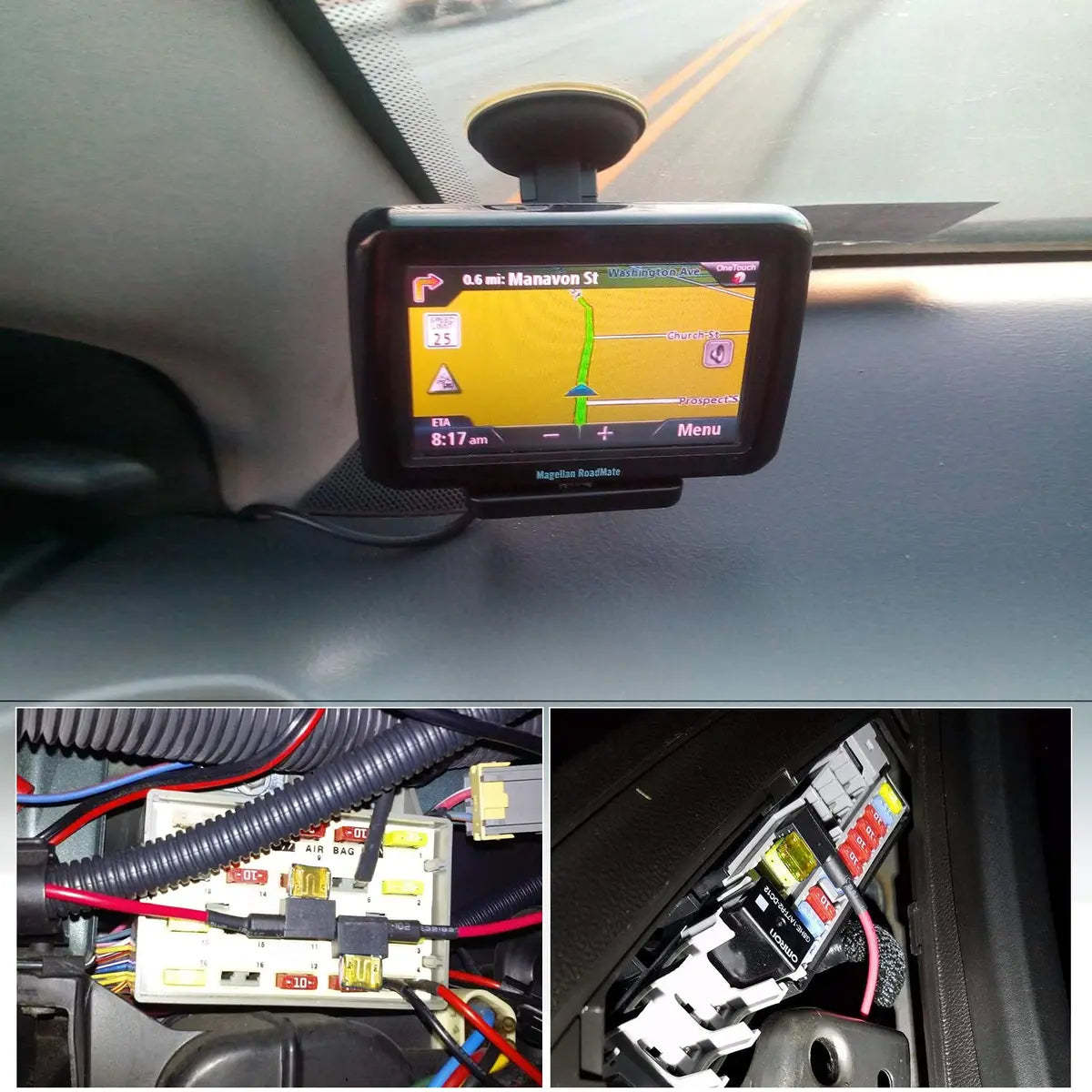 Coocoe Automotive Fuse Tap Adapter Kit